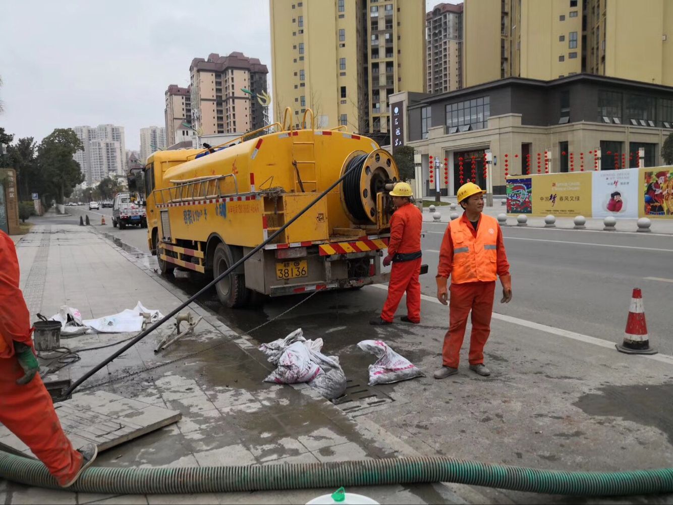 安多排污管道清淤-管道清洗