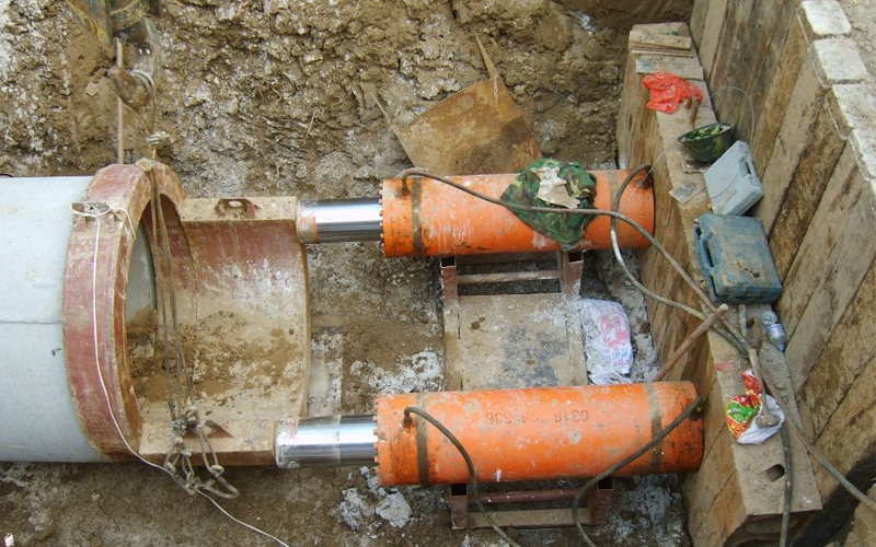 安多顶管工程的施工方式