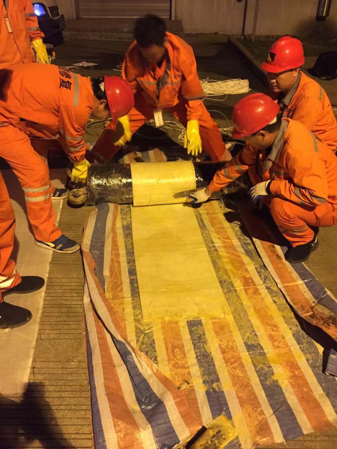 安多CIPP局部树脂固化法